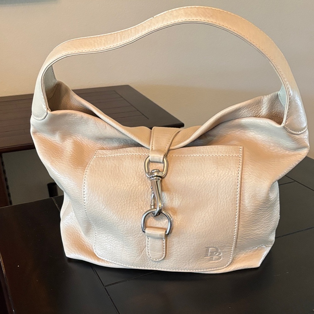 Dooney & Bourke Tan Leather Hobo Bag